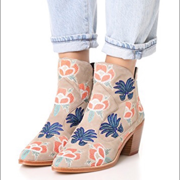 Rebecca Minkoff Shoes - Rebecca Minkoff Embroider Booties